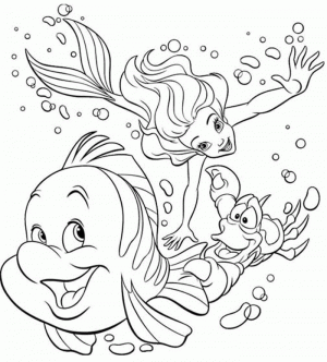 Arielle Die Meerjungfrau Ausmalbilder