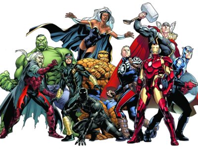 Ausmalbilder Avengers Black Panther 1