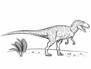 Ausmalbilder Dinosaurier Rex