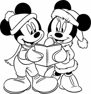 Ausmalbilder Disney Micky Maus