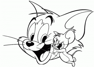 Ausmalbilder Für Kinder Tom Und Jerry