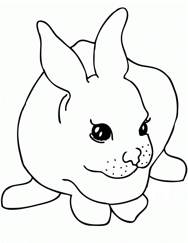 Ausmalbilder Kaninchen Ausdrucken