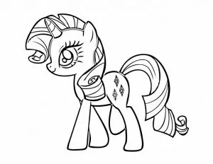 Ausmalbilder My Little Pony Prinzessin Twilight 1