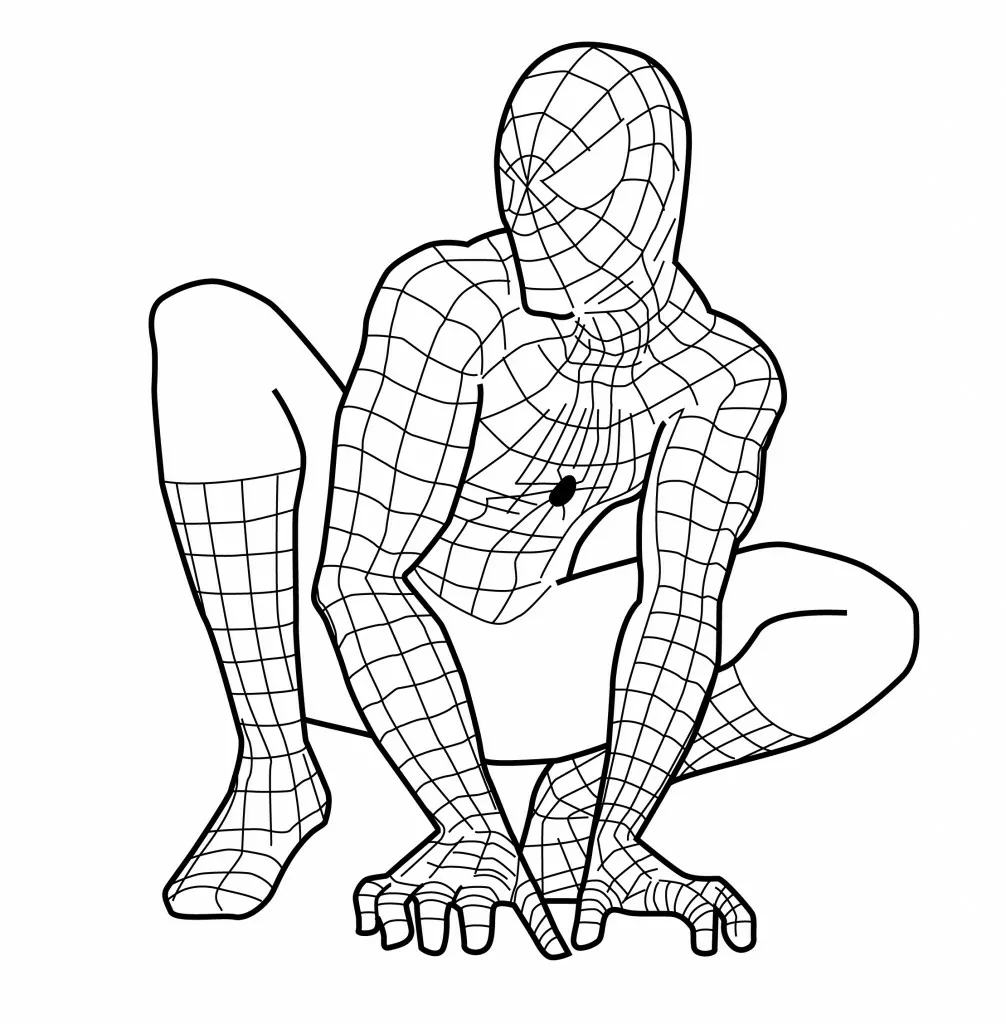 Ausmalbilder Spiderman Homecoming