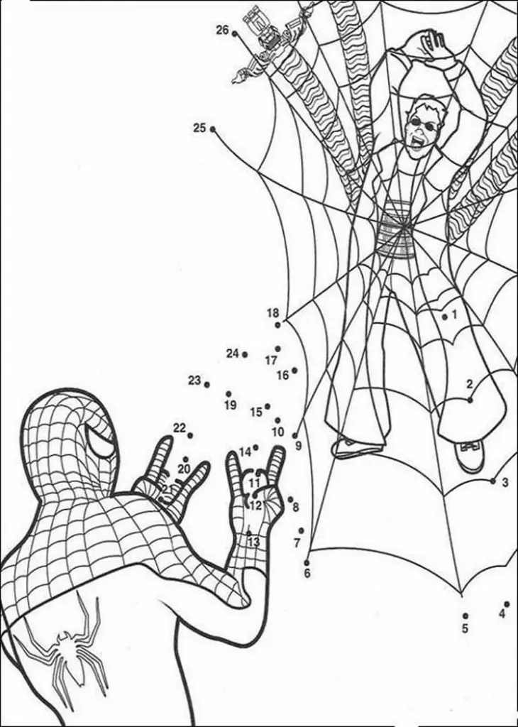 Ausmalbilder Spiderman Zum Ausdrucken