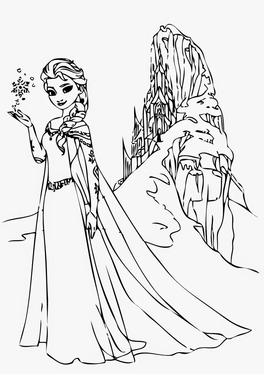 Disney Ausmalbilder Anna Und Elsa