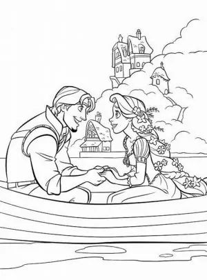 Disney Ausmalbilder Rapunzel