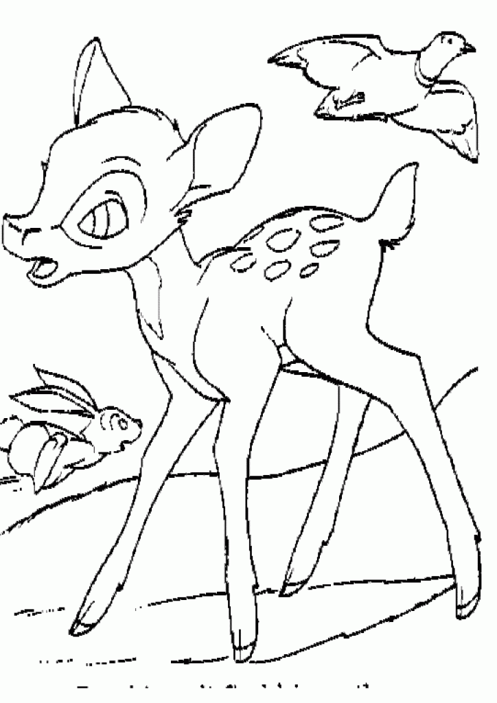 Disney Bambi Ausmalbilder