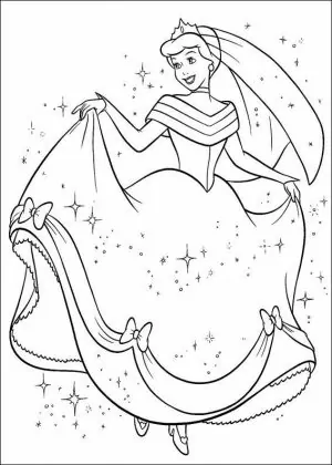 Disney Prinzessin Ausmalbilder Cinderella