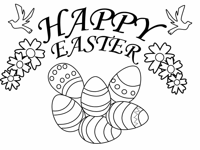 Easter Coloring Pages Prinables