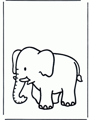 Elefant Ausmalbilder