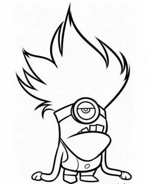 Free Minion Coloring Pages Printable