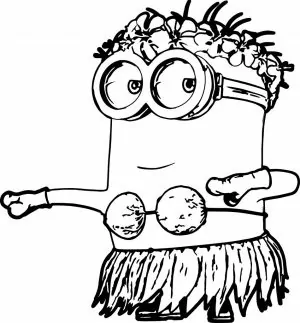 Free Minion Coloring Pages Printables