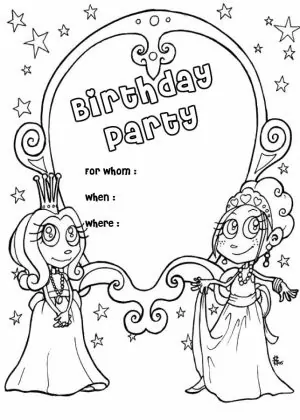 Happy Birthday Coloring Pages For Mom