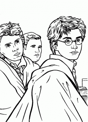 Harry Potter Ausmalbilder Hogwarts