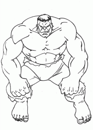 Hulk Ausmalbilder Zum Drucken