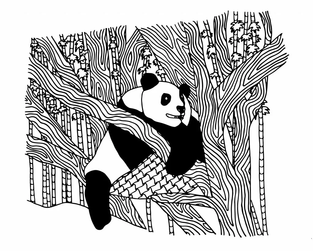 Kawaii Ausmalbilder Panda