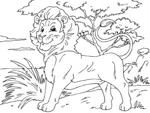 Mandala Ausmalbilder Löwe