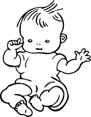 Micky Maus Baby Ausmalbilder 1