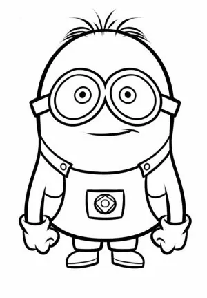 Minion Coloring Pages Printable