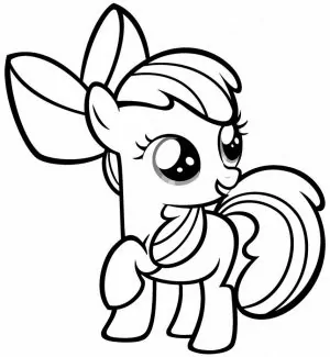 My Little Pony Ausmalbilder Prinzessin Luna 1