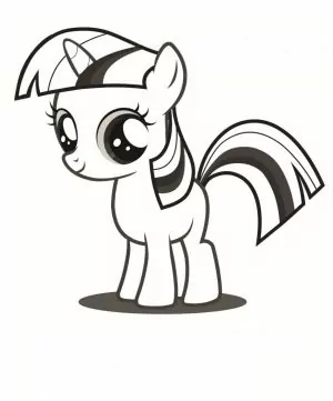 My Little Pony Celestia Ausmalbilder