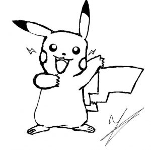 Pikachu Ausmalbilder Süß
