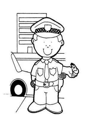 Playmobil Polizei Ausmalbilder