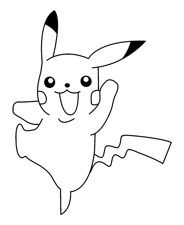 Pokemon Ausmalbilder Pikachu