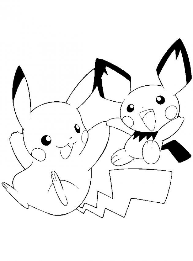 Pokemon Pikachu Ausmalbilder