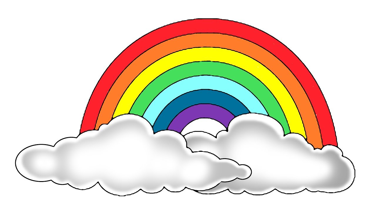 Regenbogen Malvorlagen Zum Ausdrucken Pdf