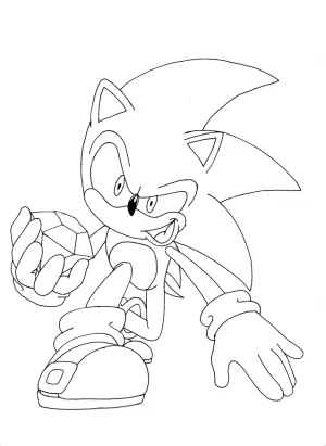 Sonic Ausmalbilder Zum Ausdrucken