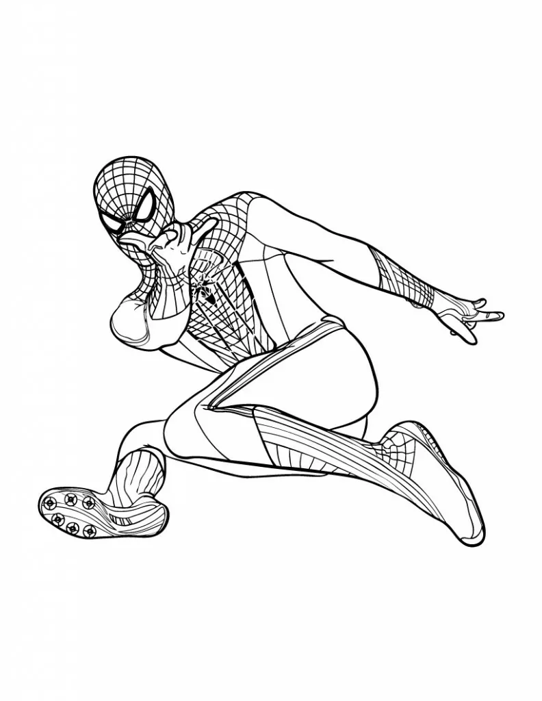 Spiderman 3 Ausmalbilder