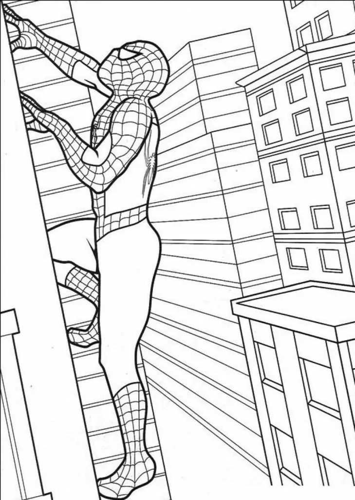 Spiderman Ausmalbilder Kostenlos Ausdrucken