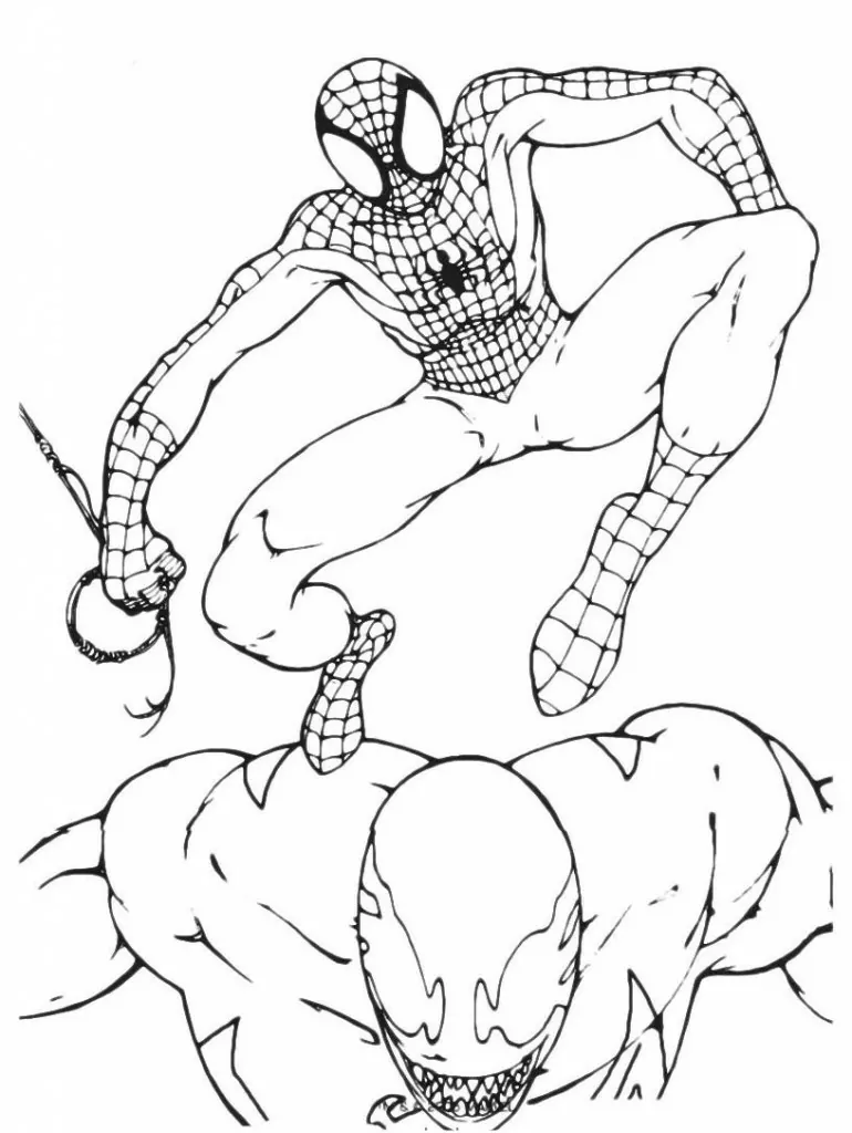 Spiderman Ausmalbilder Zum Drucken