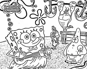 Spongebob Ausmalbilder