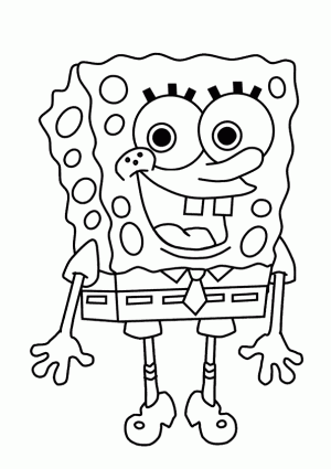 Spongebob Ausmalbilder Gary