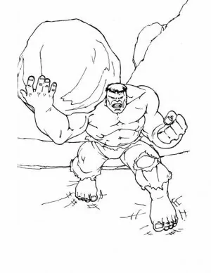 Superhelden Ausmalbilder Hulk