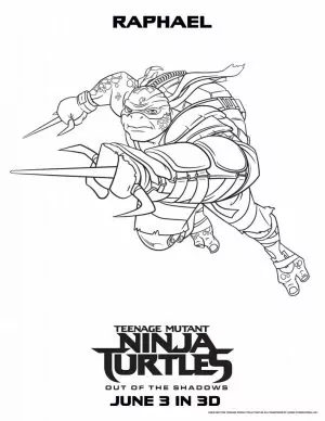 Teenage Mutant Ninja Turtles Ausmalbilder Nickelodeon
