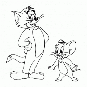 Tom Und Jerry Ausmalbilder Kostenlos Zum Ausdrucken