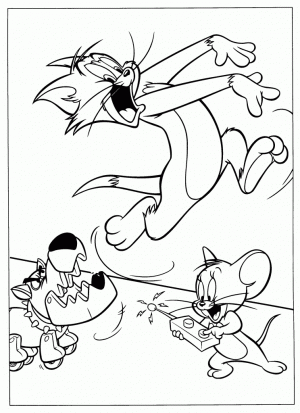 Tom Und Jerry Ausmalbilder Weihnachten