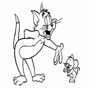 Tom Und Jerry Ausmalbilder Zum Drucken