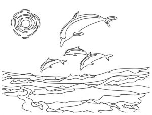 Zoom Der Weiße Delfin Ausmalbilder
