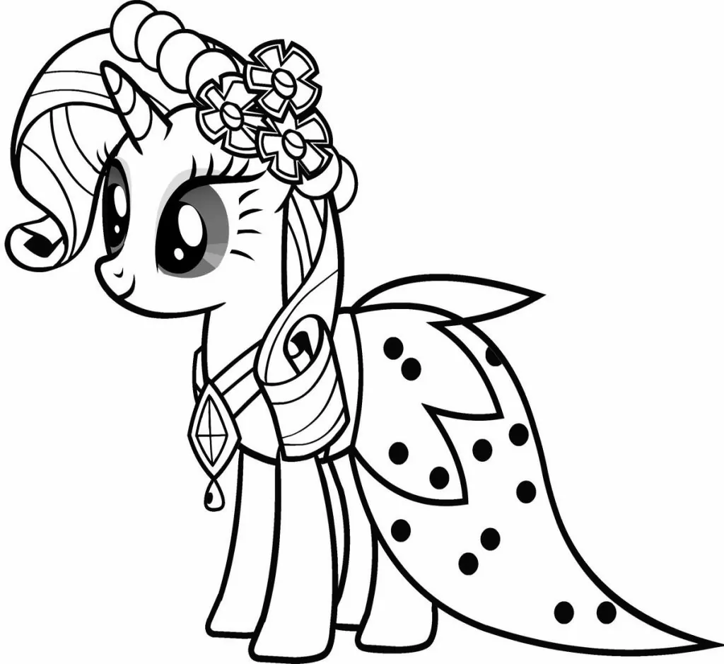 Ausmalbilder My Little Pony Prinzessin Cadance