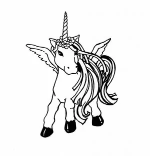 Ausmalbilder Unicorn Emoji