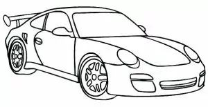 Porsche 911 Gt3 Rs Ausmalbilder