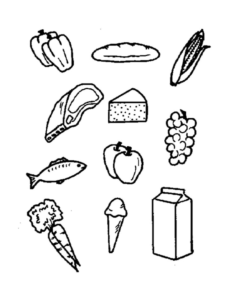 Ausmalbilder Essen Kostenlos: Genuss für Augen und Seele – Entdecke die Vielfalt!
